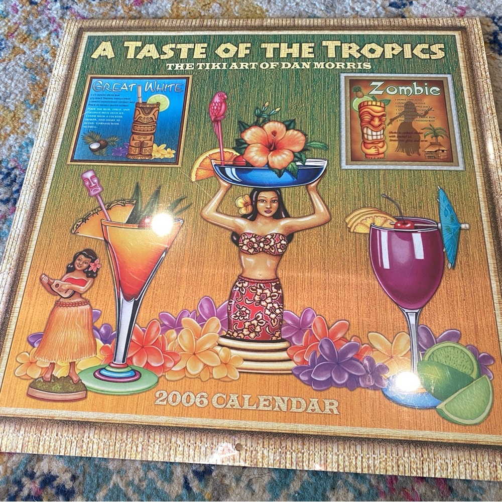 Calendar, A Taste of the Tropics 2006 w/Recipes